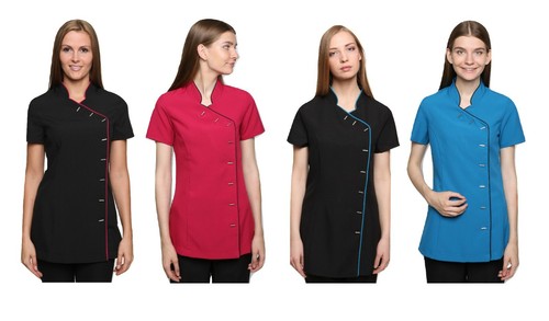 Tunique blouse travail spa - blouse,
