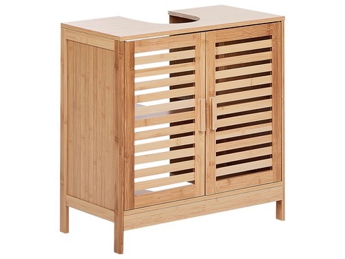 Meuble lavabo bambou - meuble, en