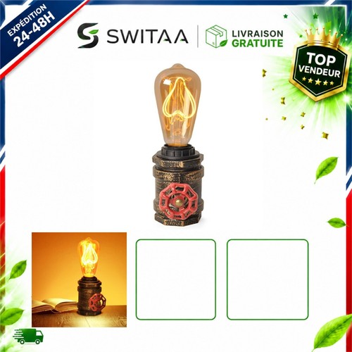Lampe table industrielle - lampe,