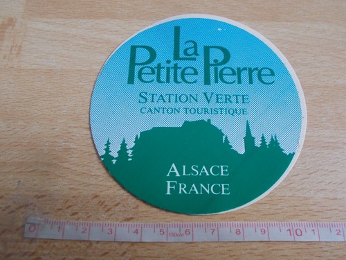 Autocollant petite pierre - la,