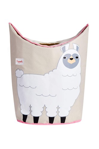 Panier linge lama - à,