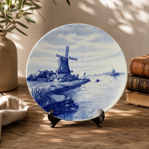 Grande assiette décorative