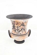 Vase Style Égyptien En Terre