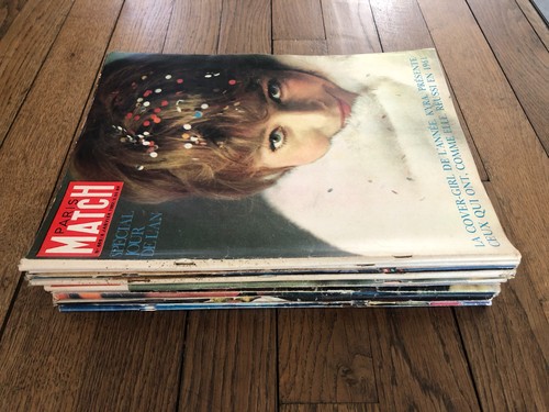 Lot paris match année - match,