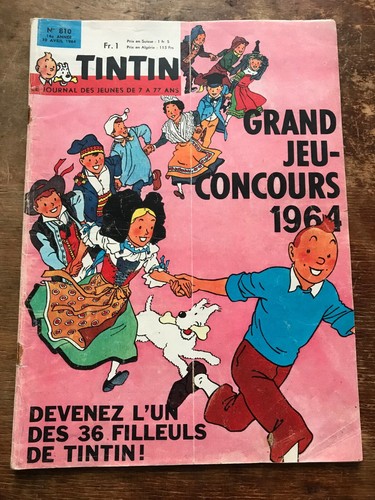 Journal tintin 810 - 810, france