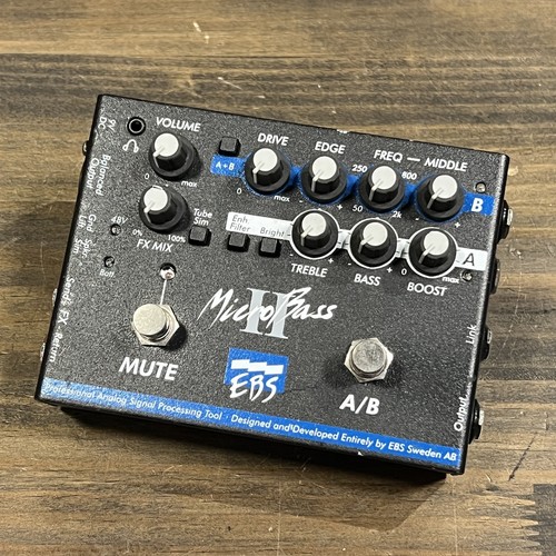 Ebs microbass bass preamp - bass,