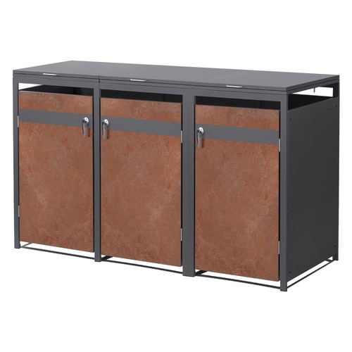 Abri pour poubelles - abri,