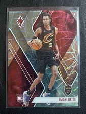 2023-24 Panini Phoenix Emoni Bates Teal Lazer RC Rookie Card