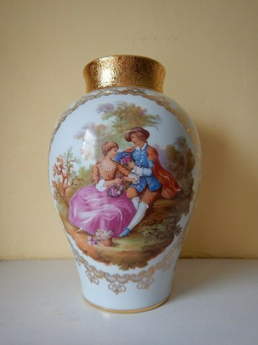 Vase porcelaine limoges - porcelaine, de