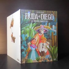 N9747 Frida Kahlo Diego Rivera pays squelettes 2011 Fabian Negrin livre illustré