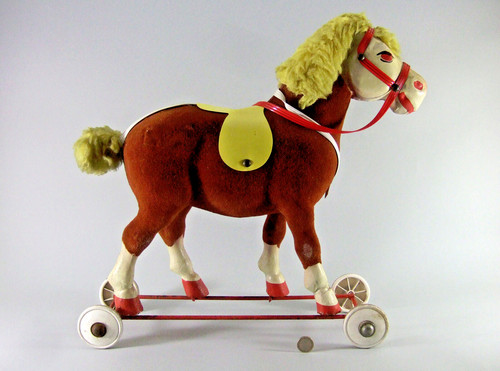 Grand cheval roulettes - a,
