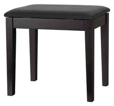Banquette Piano Clavier Tabouret Similicuir Compartiment Rangement Bois Rose