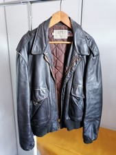blouson cuir schott, sans soufflet, année 1978, 