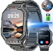 Montre Connectée Homme Noir