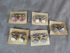 Lot de 5 PAIRES DE BOUTONS DE