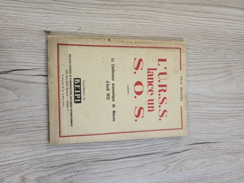 Urss lance s - un, s.o.s.