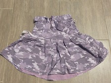 TAO Jupe militaire violet + jupe beige 10 ans