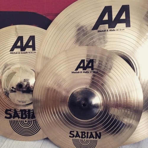 Pack cymbales sabian metal - pack,