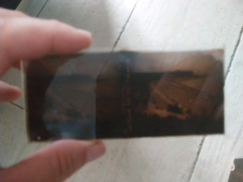 Plaque stereoscopique verre - plaque,