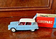 Citroen 3 cv AMI 6 1.43 e métal  fabrication CIJ années 60 + boite d'origine 3/6