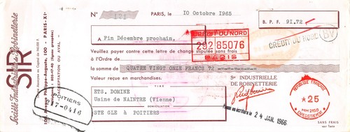 1965 societe industrielle - 1965, de