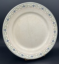 Plat rond faïence St Amand