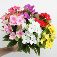 Belles 4 Pcs Faux Impatiens