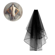 Voilette noire accessoires - voilette,