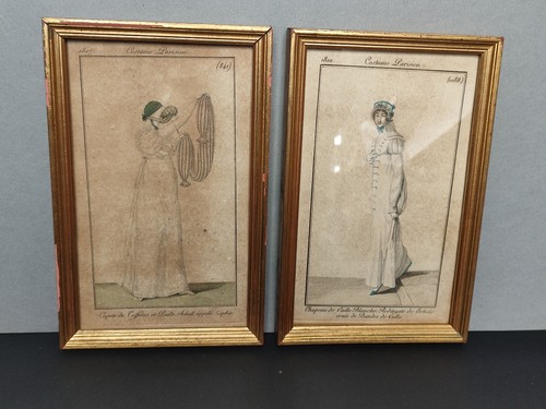 Costumes parisiens paire de - -,