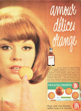 publicité Advertising 0523  1963  biscuits au cointreau BN  Délices orange