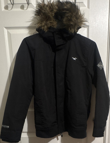 Hollister men black hooded - black,