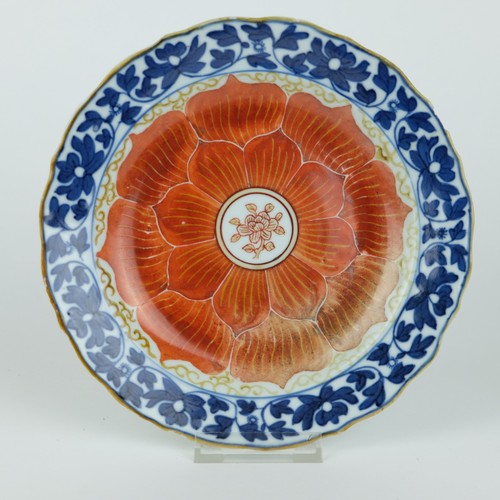 Assiette lotus chinoise - lotus,