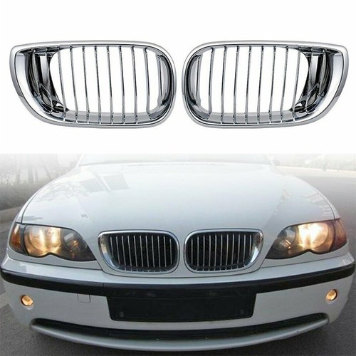 Chrome kidney grille grill fit - kidney,