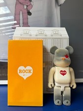 bearbrick 400% rock flocky