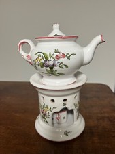 théière porcelaine Moustiers