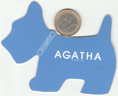 Autocollants bijoux agatha - .,