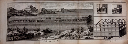Gravure ancienne arche de - -, l'arche