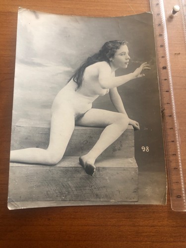 Photo albuminée vintage b - photo,