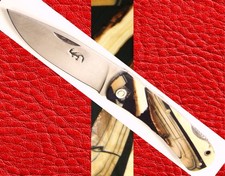 * UNIQUE COUTEAU PLIANT * BOULEDOGUE * GRAOULLY * MAT FOSSILE * P.A.D * FRANCE