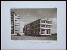 L'ARCHITECTE 1930 PARIS 7 RUE MECHAIN, MALLET STEVENS, USINE VAN NELLE ROTTERDAM