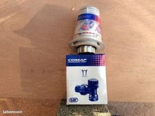 Vend vanne 12/17 équerre avec tête thermostatique marque comap