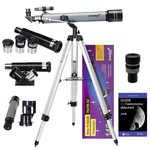 Pack télescope levenhuk blitz - pack,