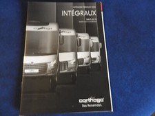 catalogue camping car  carthago intégraux 2023