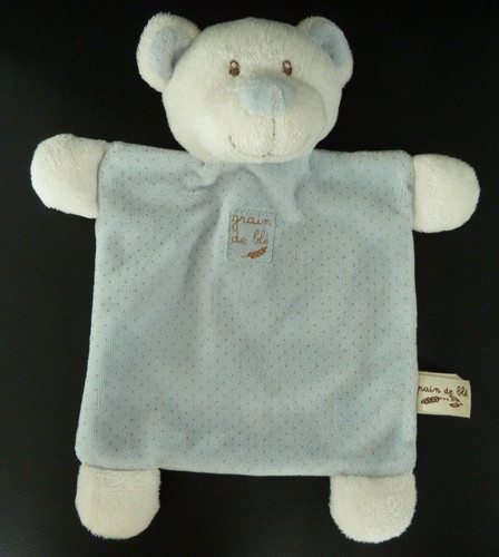 Doudou plat grain - doudou, ble