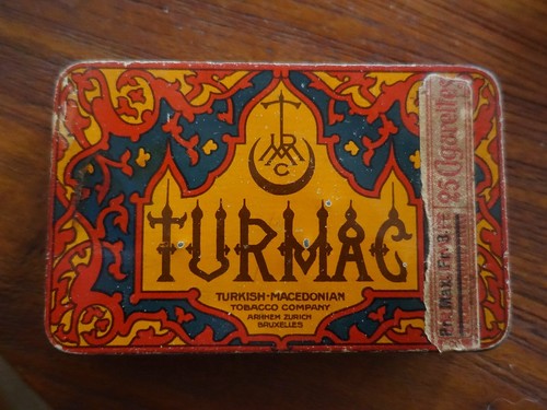 Ancienne boîte cigarettes - ancienne,