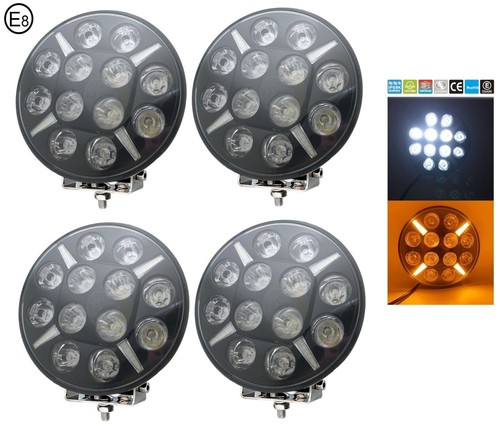 Led blanc orange ambre - 12,