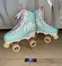 Roller Rio Taille 35,5 Uk 3 Cuir Bon état Authentic Femme/enfant Vintage