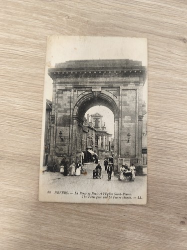 Carte postale ancienne nevers - carte,