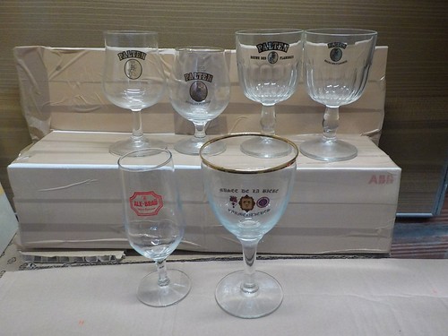 Verre ancien biere - verre,