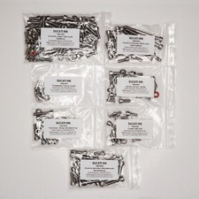 DUCATI 996 R S SPS 1999-2001 Kit n°1 vis BTR inox moteur 996S 996SPS